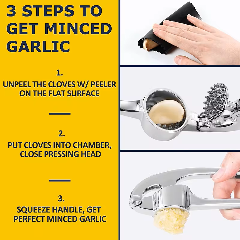 High Quality Garlic Press Fine Design